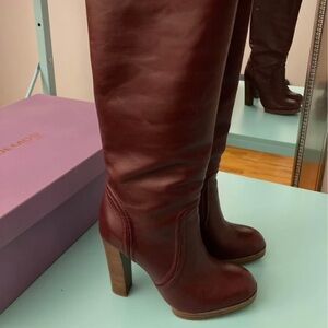 Michael Kors Rich Burgundy Heeled Boots
